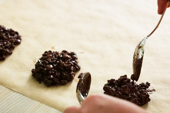 Hjemmelavet choco crunch konfekture