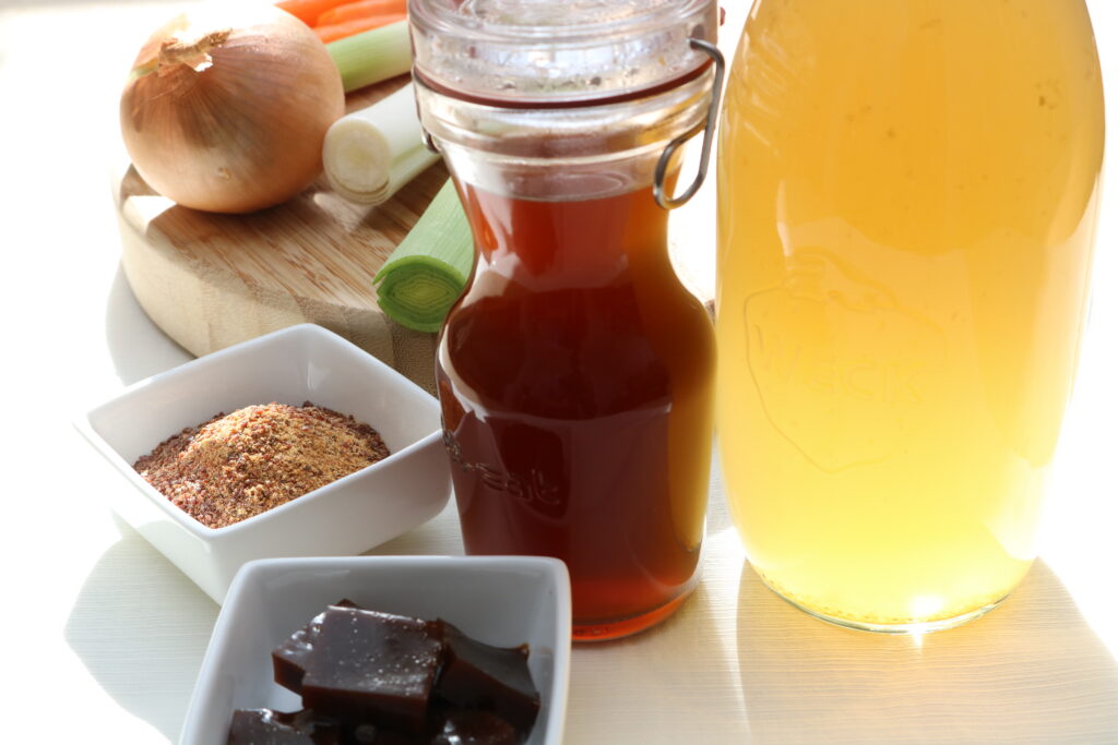 Hjemmelavet bouillon reducer madspild